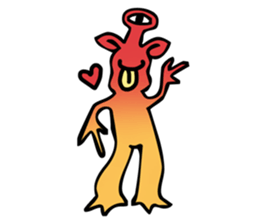 Our Interesting Alien World sticker #11129045