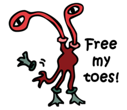 Our Interesting Alien World sticker #11129053