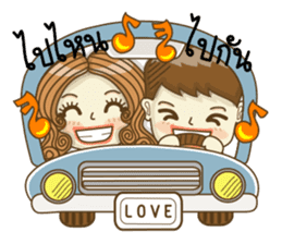 Joke and Jee: In love sticker #11129096
