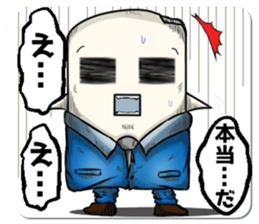 The daily life of Mr.Eraser sticker #11129139