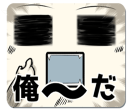 The daily life of Mr.Eraser sticker #11129170