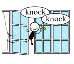 Hello from the world of window sticker #11129819