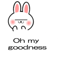 Balloon Rabbit! [English] sticker #11130306