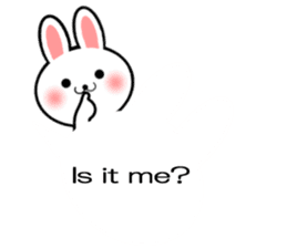 Balloon Rabbit! [English] sticker #11130307
