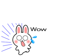 Balloon Rabbit! [English] sticker #11130330
