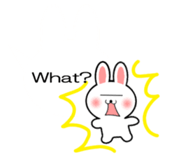 Balloon Rabbit! [English] sticker #11130335