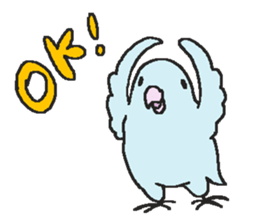 my lovery birds sticker #11130348