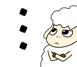 I am proud of my sheep! sticker #11130510