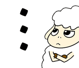 I am proud of my sheep! sticker #11130510