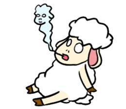 I am proud of my sheep! sticker #11130514