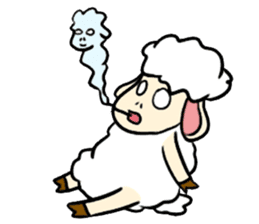 I am proud of my sheep! sticker #11130514