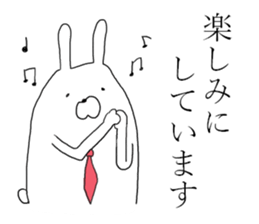 business usagiyan!<2> sticker #11130698