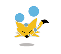 Floating animals sticker #11130773