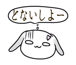 Kyoto rabbit  kyoto valve Sticker sticker #11130823