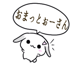 Kyoto rabbit  kyoto valve Sticker sticker #11130835