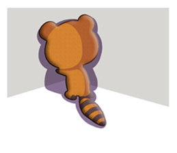 fox and raccoon dog! sticker #11130906