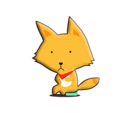 fox and raccoon dog! sticker #11130907