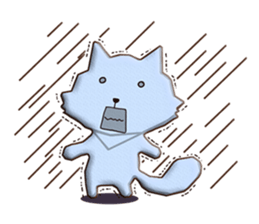 fox and raccoon dog! sticker #11130916