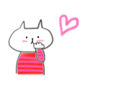 Faintly a balloon cat edition sticker #11131154