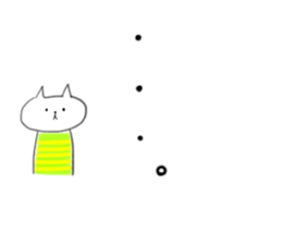 Faintly a balloon cat edition sticker #11131156