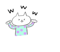 Faintly a balloon cat edition sticker #11131157