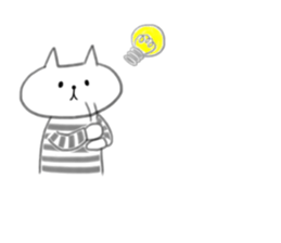 Faintly a balloon cat edition sticker #11131163