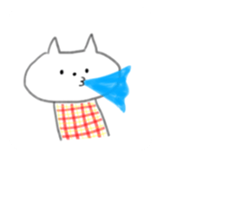 Faintly a balloon cat edition sticker #11131171