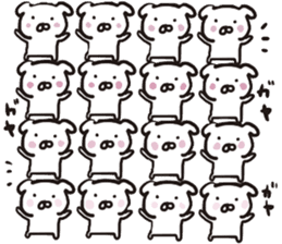 DOGS Love and Peace Succession Sticker sticker #11131417