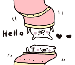 DOGS Love and Peace Succession Sticker sticker #11131427