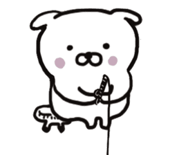 DOGS Love and Peace Succession Sticker sticker #11131430