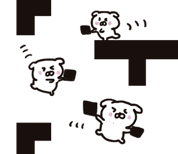 DOGS Love and Peace Succession Sticker sticker #11131432