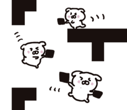 DOGS Love and Peace Succession Sticker sticker #11131432