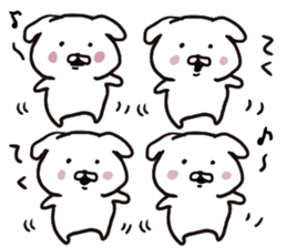 DOGS Love and Peace Succession Sticker sticker #11131435