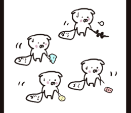 DOGS Love and Peace Succession Sticker sticker #11131451