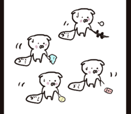 DOGS Love and Peace Succession Sticker sticker #11131451