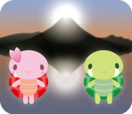 Sanuki Loose Turtles sticker #11131509