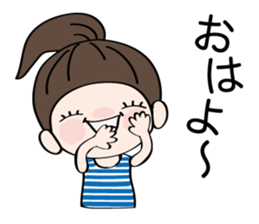 Sakura and Kiku sticker #11132604