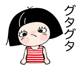 Sakura and Kiku sticker #11132615