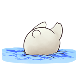 - Mr. WHITE BEAR - sticker #11132700