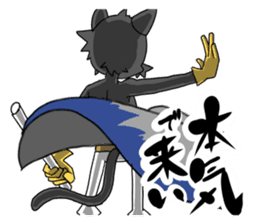 Hero rabbit! sticker #11133106