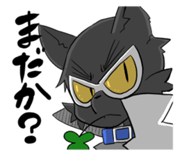 Hero rabbit! sticker #11133110