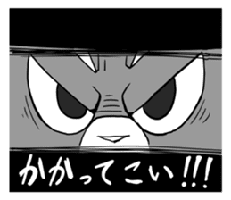 Hero rabbit! sticker #11133112