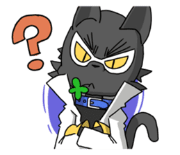 Hero rabbit! sticker #11133123