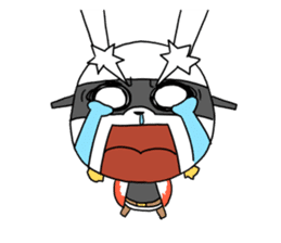 Hero rabbit! sticker #11133127