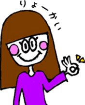 M girls sticker #11133173