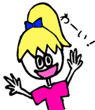 M girls sticker #11133187