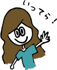 M girls sticker #11133189