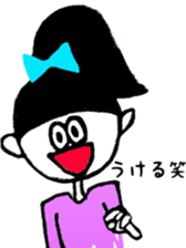 M girls sticker #11133205