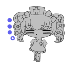 space nurse sticker #11133946