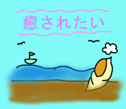 A simple daily life conversation. sticker #11134192